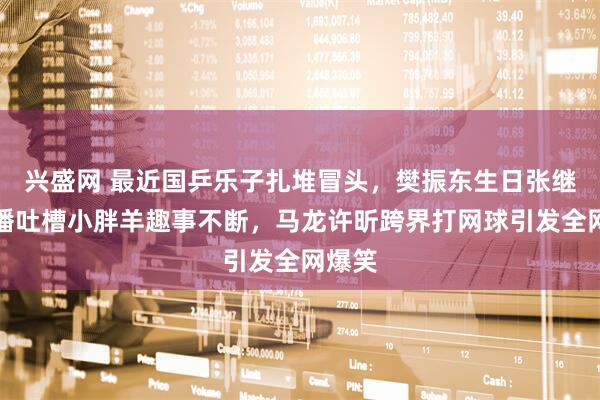 兴盛网 最近国乒乐子扎堆冒头，樊振东生日张继科直播吐槽小胖羊趣事不断，马龙许昕跨界打网球引发全网爆笑